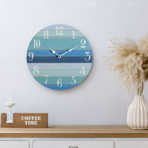 Wayfair Blue Wall Clocks You'll Love in 2023